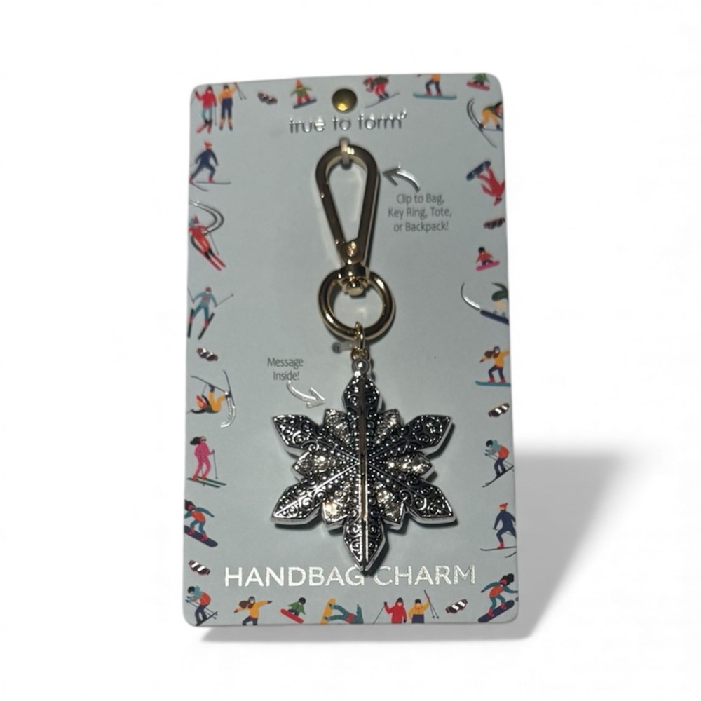 True To Form Snowflake Bag Charm